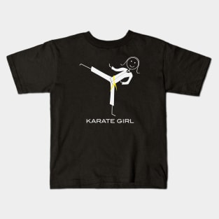 Funny Womens Yellow Belt Karate Kids T-Shirt
